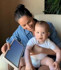 Meghan says to archie before giving him a kiss and archie babbles what sounds like. The Me You Can T See Prince Harry Admits He Can T Keep It Together In New Clip Featuring Meghan Markle Sunrise