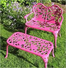 The Garden Centre Childrens Furniture Table Bench Cast Aluminium With Childrens Elephant Design I Cast Aluminium Garden Furniture Bistro Set Playhouse Decor