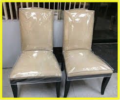 54 Reference Of Clear Plastic Dining Chair Seat Cushion Covers Protectors Dining Room Chair Covers Dining Chair Covers Seat Covers For Chairs