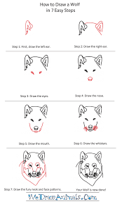 Add two eyes in the upper middle region of the head. How To Draw A Wolf Pup Step By Step Learn How To Draw