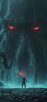 Perfect screen background display for desktop, iphone, pc. Fantasy Monster Cthulhu 4k Wallpaper 158