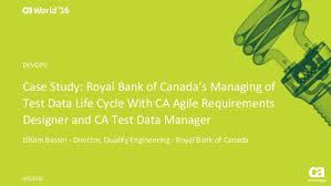 Check out our latest analysis for royal bank of canada Case Study Royal Bank Of Canada S Managing Of Test Data Life Cycle W