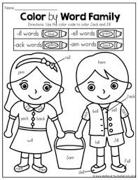 Word Work and Reading Comprehension with Nursery Rhymes: Jack and Jill