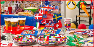 International Flag Party Supplies Party City International Party International Party Theme International Party Decorations