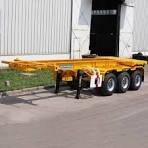 3 Axle 20ft Skeletal Trailer