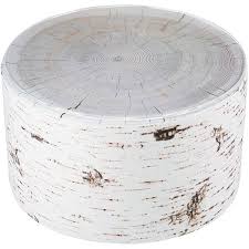 Merowings Birch Coffee Table 477 Liked On Polyvore Featuring Home Furniture Tables Accent Tables Fi Brown Coffee Table Stump Coffee Table Coffee Table