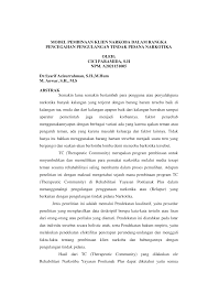 Kelompok sosial yang akan dibahas dalam postingan ini meliputi pengertian, faktor pembentuk disertai contohnya. Https Media Neliti Com Media Publications 210016 Model Pembinaan Klien Narkoba Dalam Rang Pdf