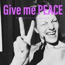 Give me PEACE✌️