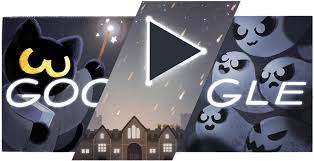 Google doodle halloween, the game: Halloween 2018