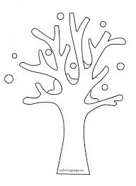 Albero Inverno Neve Disegni Di Alberi Lavoretti Invernali Inverno