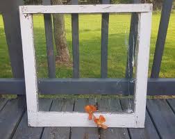 Vintage Old Wood Window Frame Single Pane One Farmhouse