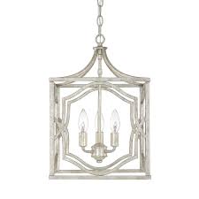 251 First Linden Antique Silver Three Light Lantern Pendant Bellacor Lantern Pendant Lantern Lights Pendant Lighting