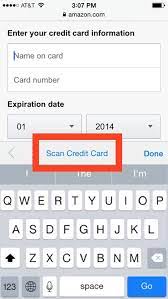 Cnet's dan graziano shows you how. Scan Credit Card Info With Iphone Camera In Safari Osxdaily