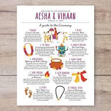 Hindu Ceremony Program Hindu Wedding Program Indian Wedding Ceremony Hindu Wedding Ceremony Program Hindu Infographic Wedding Program Wedding Ceremony Programs Infographic Wedding Invitation Hindu Wedding Cards