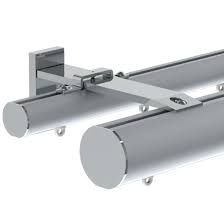 Double Track Bridge The Bradley Collection Curtains Living Curtain Hardware Window Hardware