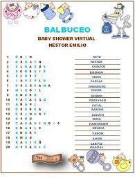 Juegos para baby shower varon con respuestas : Varon Juego Baby Shower Novocom Top