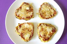 Mini pizza cu blat din conopidă. Pizza Pentru Copii Cu Blat De Conopida
