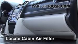 The air filter in your toyota camry traps and removes dust, dirt, and other contaminants in the air from entering the engine. 2012 2014 Toyota Camry Cabin Air Filter Check 2012 Toyota Camry Hybrid Xle 2 5l 4 Cyl