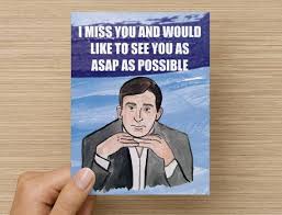 19 Perfect Valentine S Day Cards For All Couples In Long Distance Relationships The Office Valentines Office Cards Valentine Day Cards