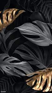 The best quality and size only with us! Gold And Black Monstera Deliciosa Leaves Premium Image By Rawpixel Com Nunny Gold Wallpaper Background White And Gold Wallpaper Gold And Black Background