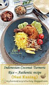 Nasi Kuning Dan Ayam Bakar Bumbu Kuning Indonesian Coconut Turmeric Rice And Grilled Chicken Best And Authentic Recipe In 2021 Authentic Recipes Recipes Delicious Dinner Recipes
