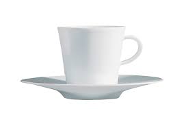 Buy top selling products like villeroy & boch manufacture rock blanc coffee cup saucer and kate spade new york sugar pointe™ dinnerware collection. Large Coffee Cup And Saucer 22 Cl