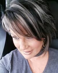 So, if you want to become a queen on your own way, then you should give this silver hair braid a try. Silver Highlights Brown Hair With Silver Highlights Gray Hair Highlights Light Brown Hair