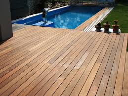 Terrasse Und Pool Umrandung Aus Ipe Terrassendielen Von Holzhandel Deutschland Terrasse Holz Terrasse Terrassendielen
