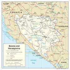 Regiunea numita hertegovina se invecineaza cu croatia, serbia si muntenegru, si este locuita (in zona care apartine de federatia bosniei si hertegovinei) in principal de catre bosniaci si majoritatea etnica croata in vest, si (in zona care apartine de republica srpska). Bosnia Èi HerÈegovina HartÄ Bosnia HerÈegovina HartÄ Europa De Sud Europa