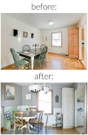 My Faux Shiplap Chair Rail And Farmhouse Dining Room Reveal Farmhouse Dining Room Dining Room Office Dining Room Colors