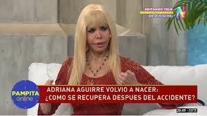 Si bien los mediáticos están separados. Adriana Aguirre A Corazon Abierto Sobre Su Duro Accidente
