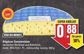Jetzt herausfinden, ob es im aktuellen edeka prospekt emmentaler im angebot gibt. Allgauer Emmentaler 100g Angebot Bei Edeka