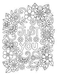 positive quotes coloring pages coloring home