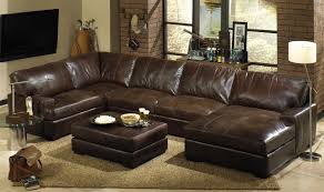 Oversized Leather Sectional Sofa With Chaise Sectional Sofa With Chaise Leather Sectional Sofas Leather Living Room Furniture