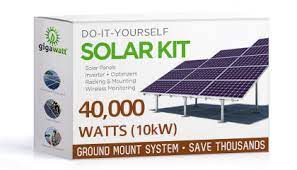 40kw Ground Mount Solar Installation Kit 40000 Watt Solar Pv System Complete Grid Tie Systems