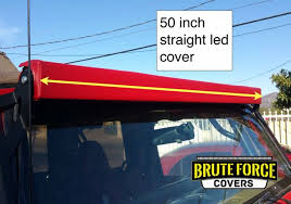 50 Inch Double Row Straight Led Light Bar Cover Brute Force Covers
