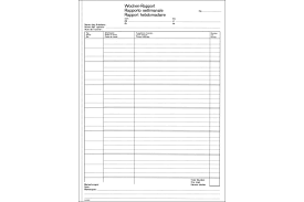 Favorit Wochen Rapport D F I A4 400 Weiss 100 Blatt Internetstore Ch Formularbucher