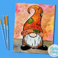 "Fall Gnome", October 24th, Kids Canvas Painting! event image