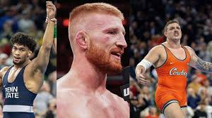 Bo Nickal expresses disappointment as Wyatt Hendrickson wins The Dan Hodge  Trophy over Carter Starocci