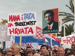 Croatian Conservatives Protest Against Anti Violence Treaty Balkan Insight Please, you can use /r/croatia for those.