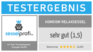 Homcom Relaxsessel Platz 3 Im Fernsehsessel Test