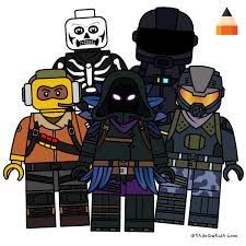 Fortnite Tutorial Drawing Fortnite Lego Lego Minifigures