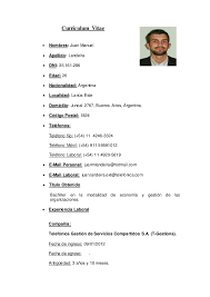 Para hacer tu cv te va ayudar tener ejemplos de currículum vitae gratis. Curriculum Vitae