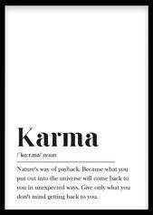 I'm going to close with a really practical law of attraction quote. Quotes About Happiness Karma Definition Print Printable Wall Art Print Happy Wall Art Motivation Gift Typography Buddhism Law Of Attraction Footnote Quotess Bringing You The Best Creative Stories From
