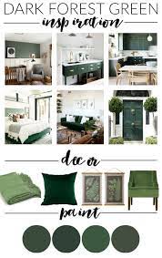 Dark Hunter Green Paint Decor And Inspiration Green Home Decor Hunter Green Bedrooms Home Decor