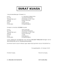 Jangan sampai dokumenmu ditolak karena salah buat! Surat Kuasa Telkomsel Masnurul