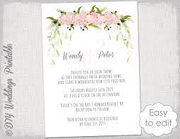Wedding Invitation Tumblr Diy Wedding Invitations Templates Wedding Invitations Printable Templates Watercolor Wedding Invitations