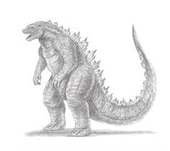 How To Draw Godzilla Step By Step For Beginners In This Blog Post I Will Provide Godzilla Drawing And I Will Explain How To Draw T Drawings Cool Drawings Draw