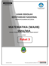 Soal dan pembahasan usbn sma 2017 fisikadeskripsi lengkap. Ok Soal Usbn Matematika Wajib Paket 3 Www Defantri Com