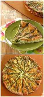 Crustless Asparagus Quiche With Ham The Dinner Mom Asparagus Quiche Recipes Recipes Quiche Recipes